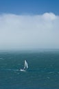 Sailing on San Francisco Bay Royalty Free Stock Photo
