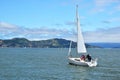 Sailing San Francisco Bay Royalty Free Stock Photo