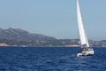 Sailing Sardinia Italy Royalty Free Stock Photo