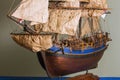 Sailing ship - Bounty wooden antique model building