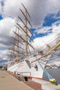 Sailing ship `Dar Mlodziezy` Gdynia, Poland