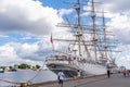 Sailing ship `Dar Pomorza` Gdynia, Poland Royalty Free Stock Photo