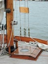 Sailing ship details Royalty Free Stock Photo