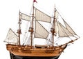 Sailing ship model Royalty Free Stock Photo