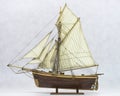 Sailing ship model Royalty Free Stock Photo