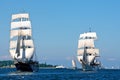 Sailing ships Royalty Free Stock Photo