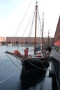 Sailing ships at the albert dock liverpool