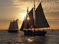 Sunset Cruise Royalty Free Stock Photo