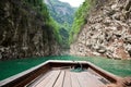 Sailing through the small three gorges