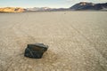 Sailing Stone on the Racetrack Playa in Death Valley