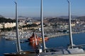 Sailing Yacht A in Cartagena.