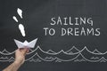 Sailing to dreams Royalty Free Stock Photo