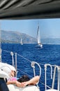 Sailing trip Royalty Free Stock Photo
