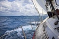 Sailing through the tropics Royalty Free Stock Photo