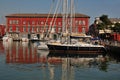 Sailing Vessels in the port of Naples Royalty Free Stock Photo