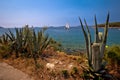 Sailing waterfront of Prvic island view Royalty Free Stock Photo