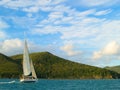 Sailing at the Whitsunday Islands