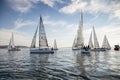 Sailing yacht Royalty Free Stock Photo