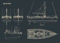 Sailing Yacht Blueprints