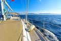 Sailing yacht Royalty Free Stock Photo