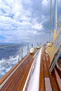 Sailing yacht Royalty Free Stock Photo