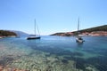 Sailing yacht in Cephalonia