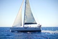 Sailing yacht Royalty Free Stock Photo