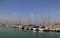 Sailing yachts in Herzliya Marina Royalty Free Stock Photo