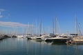 Sailing yachts in Herzliya Marina Royalty Free Stock Photo