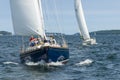 Sailing yachts Stockholm archipelago Royalty Free Stock Photo