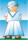 Sailor boy Royalty Free Stock Photo