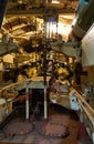 Sailor inside the submarine