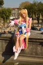 Sailor moon's cosplayer at Lucca Comics and Games 2014