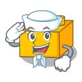 Sailor plastic building blocks cartoon on toy