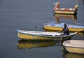Sailor sailing in Upper Lake, Bhopal