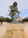 Sailor Sculputure in Porto Royalty Free Stock Photo