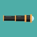 Sailor spyglass icon vector Flat illustration