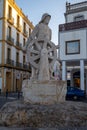 Sailor statue in Ibiza Town