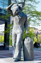 The Sailor Statue from Sackville Landing on the Halifax