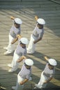Sailors from Mexico's navy