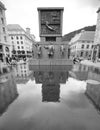 Sailors monument in Bergen, Norway Royalty Free Stock Photo