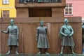 Sailors monument - Bergen Norway Royalty Free Stock Photo