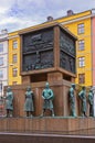 Sailors monument - Bergen Norway Royalty Free Stock Photo