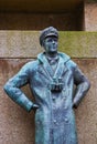 Sailors monument - Bergen Norway Royalty Free Stock Photo