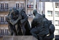 The Monument to work. Vigo. Spain.