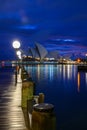 Sydney Opera House at sunrise Royalty Free Stock Photo