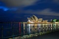 Sydney Opera House at sunrise Royalty Free Stock Photo