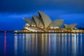 Sydney Opera House at sunrise Royalty Free Stock Photo