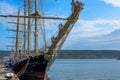 Sailship in Black Sea Royalty Free Stock Photo