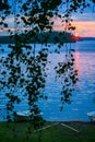 Saimaa lake, Finland Royalty Free Stock Photo